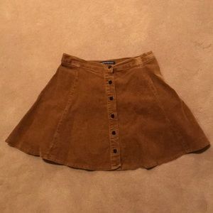 Corduroy cute skirt